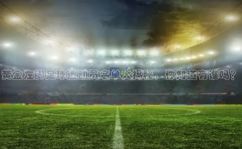 威廉希尔官网数据如流黄金左脚足球运动员名单大揭秘，你知道有谁吗？