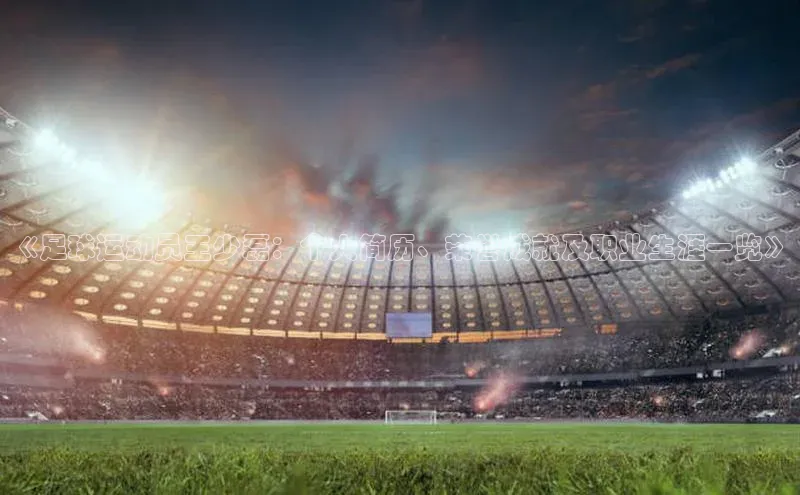 威廉希尔体育官网入口58同城《足球运动员王少磊：个人简历、荣誉成就及职业生涯一览》