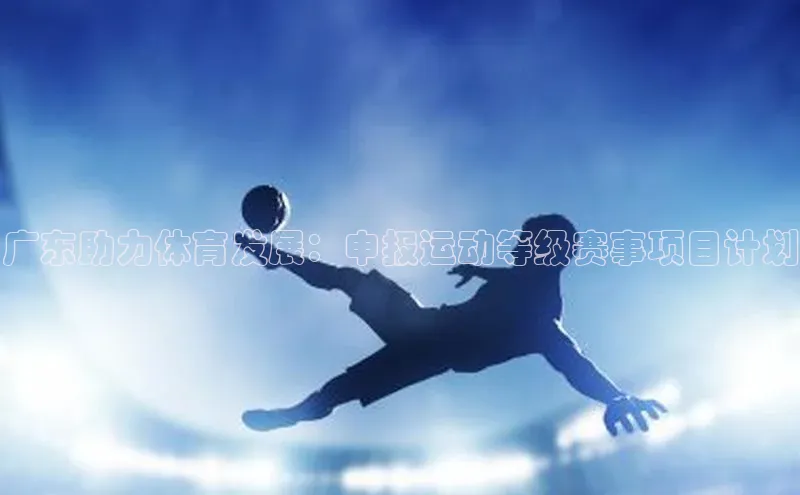 广东助力体育发展：申报运动等级赛事项目计划